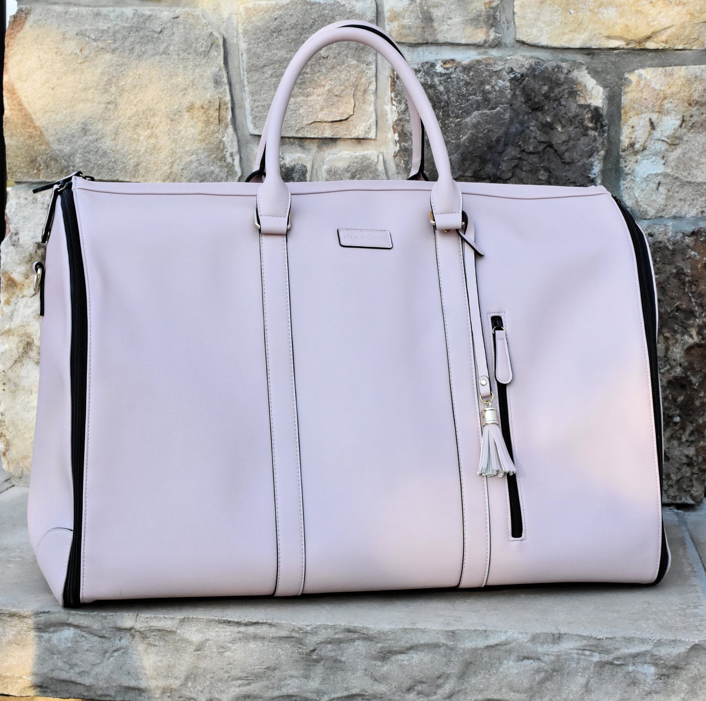 Ziva Duffle Bag - Light Pink