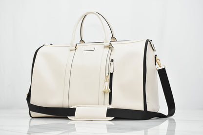 Ziva Duffle Bag - Cream