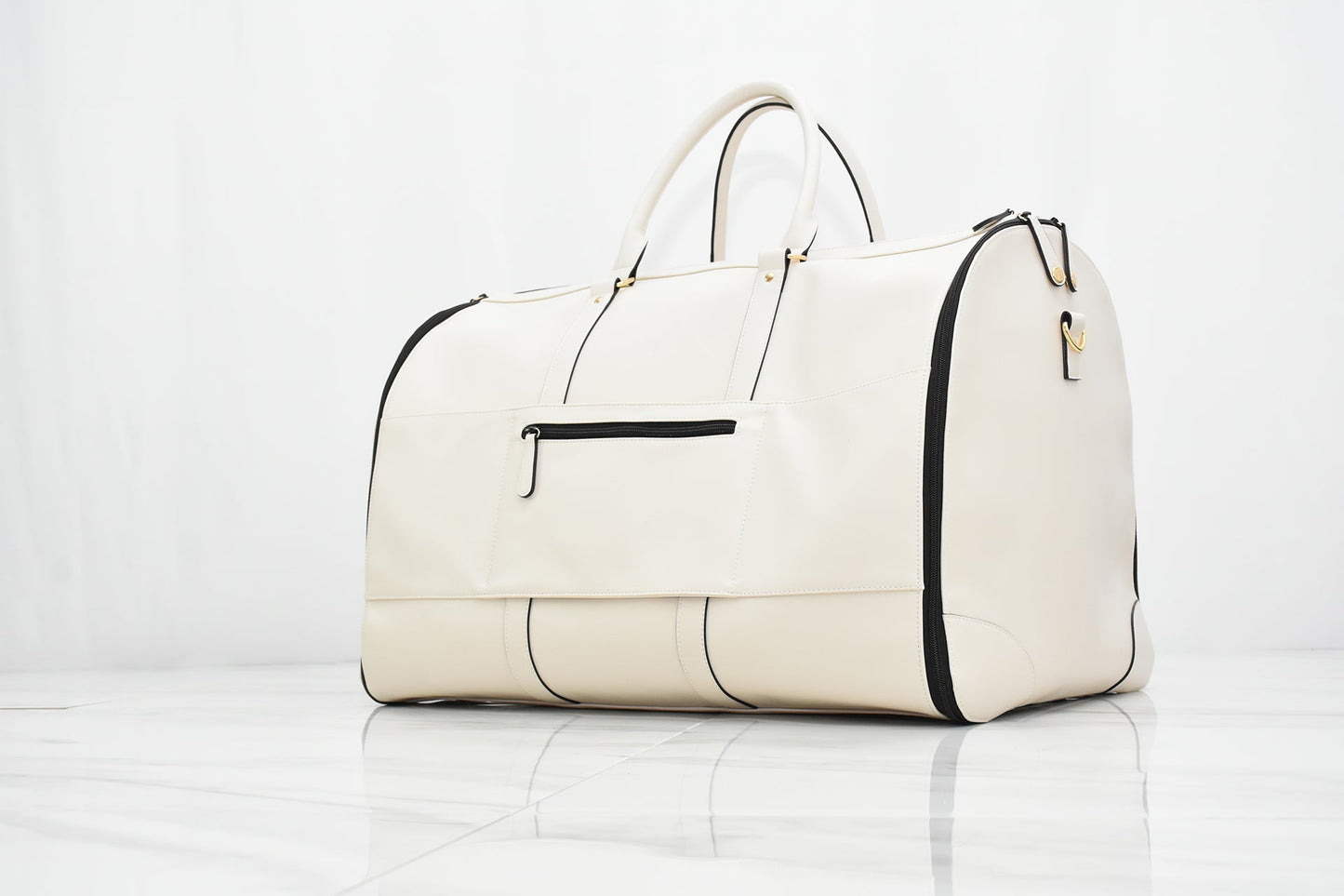 Ziva Duffle Bag - Cream