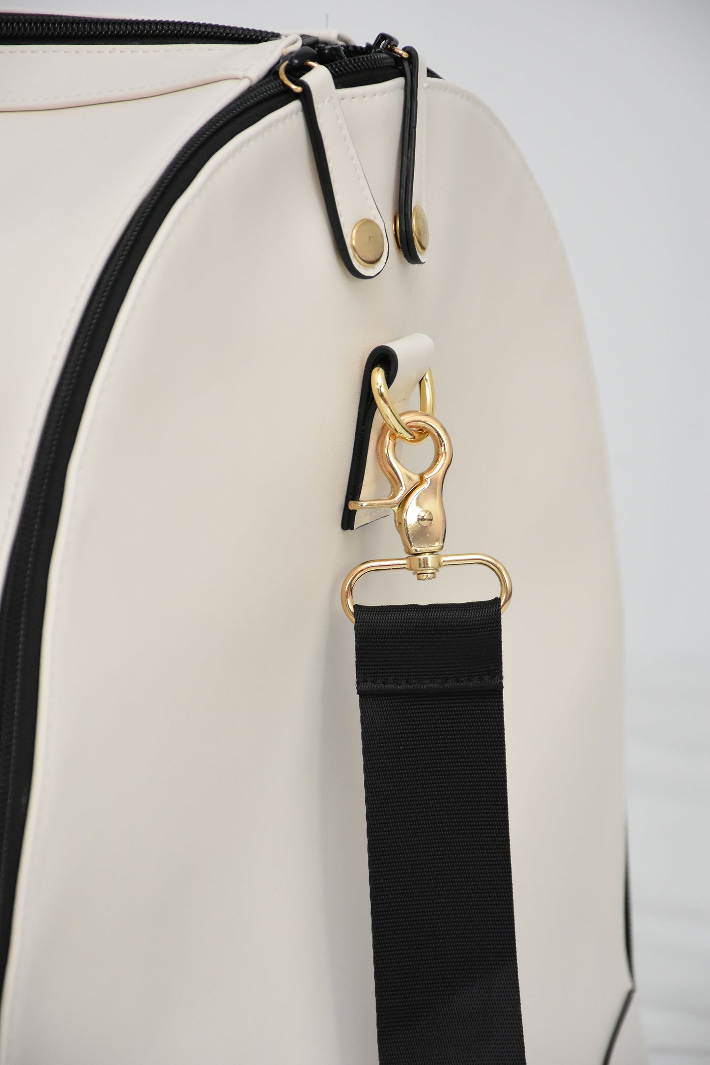 Ziva Duffle Bag - Cream