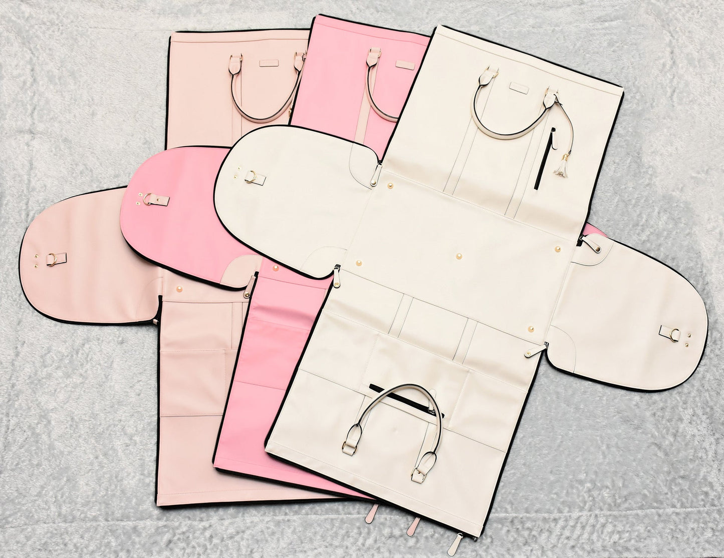 Ziva Duffle Bag - Nylon Pink